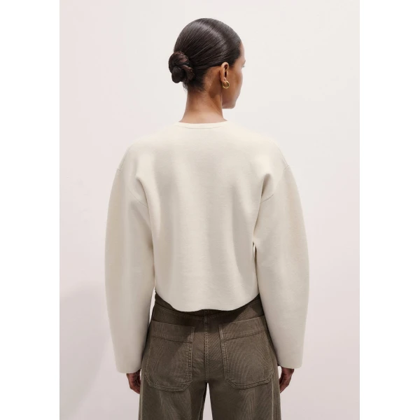 Me + Em Cocktail Cardigan – luxury British Ivory in Me and Em exclusively at Luxury Shoes 