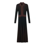 Me and Em Collared Maxi Dress – luxury British Multicolour in Me and Em exclusively at Luxury Shoes 