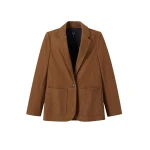 Me and Em Forever Blazer – luxury British Brown in Me and Em exclusively at Luxury Shoes 