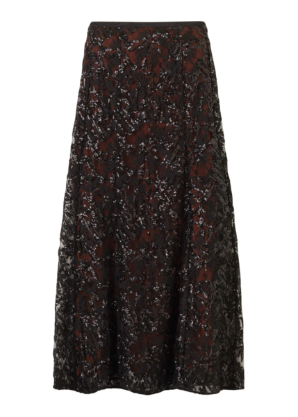 Me and Em Full Length Skirt – luxury British Black in Me and Em exclusively at Luxury Shoes 