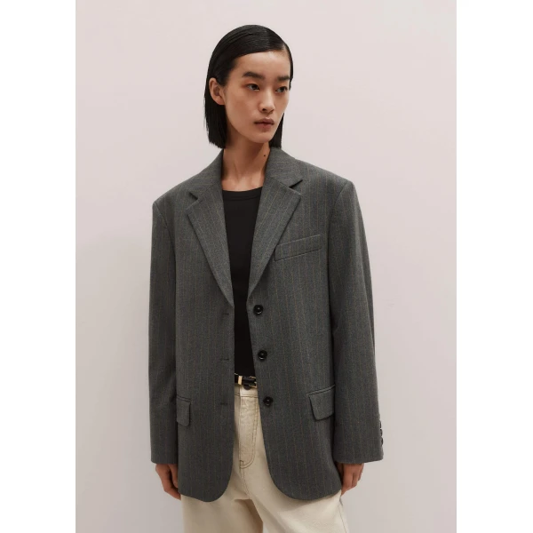 Me and Em Oversized Blazer – luxury British Grey in Me and Em exclusively at Luxury Shoes 
