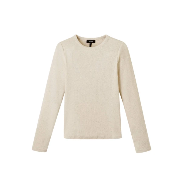 Me and Em Perfect Basic Top – luxury British Ivory in Me and Em exclusively at Luxury Shoes 