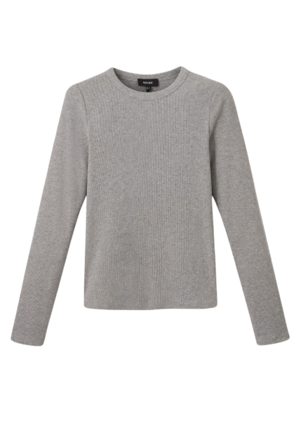 Me and Em Perfect Basic Top – luxury British Grey in Me and Em exclusively at Luxury Shoes 