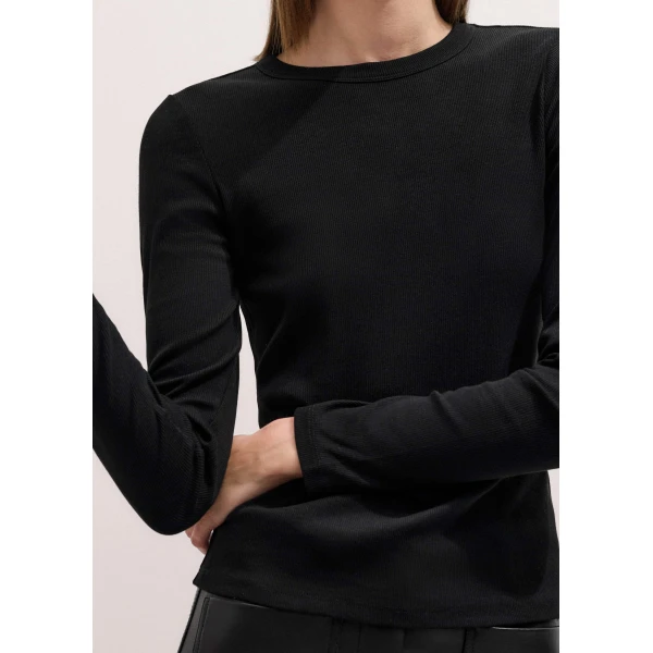 Me and Em Perfect Basic Top – luxury British Black in Me and Em exclusively at Luxury Shoes 