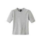 Me-and-Em-Pouf-Sleeve-Knit-Tee-Coveti-scaled28048_nobg Me and Em Pouf Sleeve Knit Tee – luxury British Gray in Me and Em exclusively at Luxury Shoes