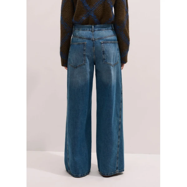 Me + Em Relaxed-Leg Jean – luxury British Blue in Me and Em exclusively at Luxury Shoes 