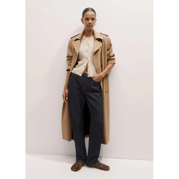 Me and Em Relaxed Straight Jean – luxury British Blue in Me and Em exclusively at Luxury Shoes 