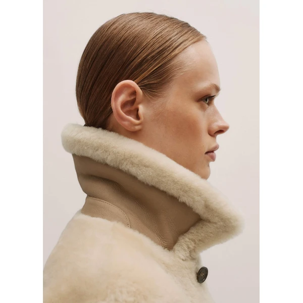 Me and Em Reversible Jacket – luxury British Ivory in Me and Em exclusively at Luxury Shoes 
