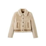 Me and Em Reversible Jacket – luxury British Beige in Me and Em exclusively at Luxury Shoes 