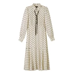 Me and Em Smart Touch Midi Dress – luxury British Ivory in Me and Em exclusively at Luxury Shoes 