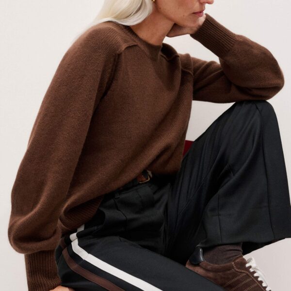 Me and Em Sporty Smart Man Pant – luxury British Black in Me and Em exclusively at Luxury Shoes 