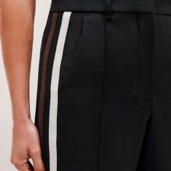 Me + Em Sporty Smart Man Pant – luxury British Black in Me and Em exclusively at Luxury Shoes 