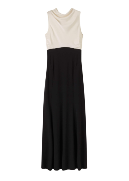 Me and Em Statement Back Dress – luxury British Black in Me and Em exclusively at Luxury Shoes 