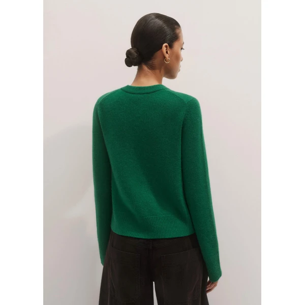 Me and Em Straight Cardigan – luxury British Green in Me and Em exclusively at Luxury Shoes 
