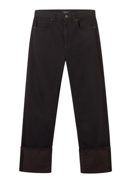 Me and Em Straight-Leg Jean – luxury British Black in Me and Em exclusively at Luxury Shoes 