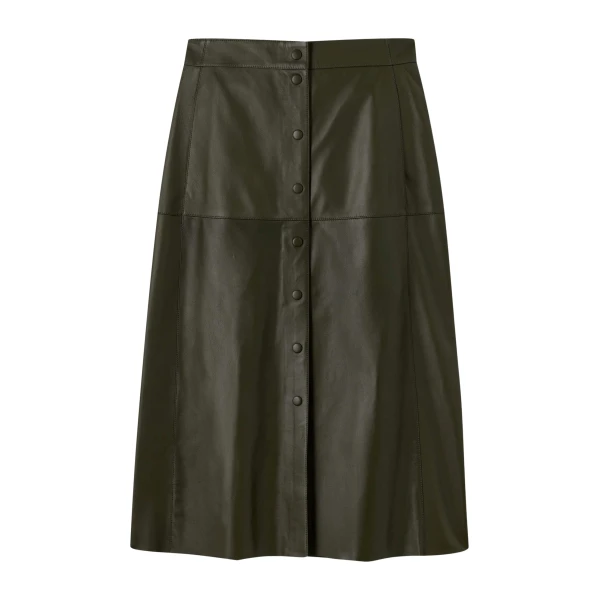 Me and Em Straight Maxi Skirt – luxury British Green in Me and Em exclusively at Luxury Shoes 
