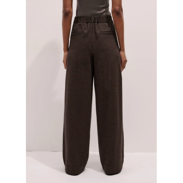 Me + Em Tapered Pant – luxury British Brown in Me and Em exclusively at Luxury Shoes 