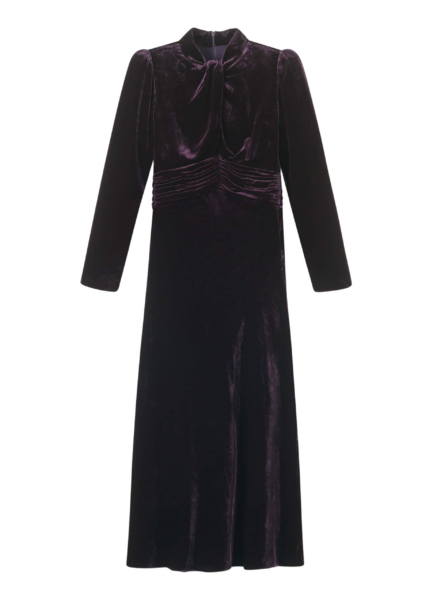 Me and Em Twist Neck Maxi Dress – luxury British Brown in Me and Em exclusively at Luxury Shoes 