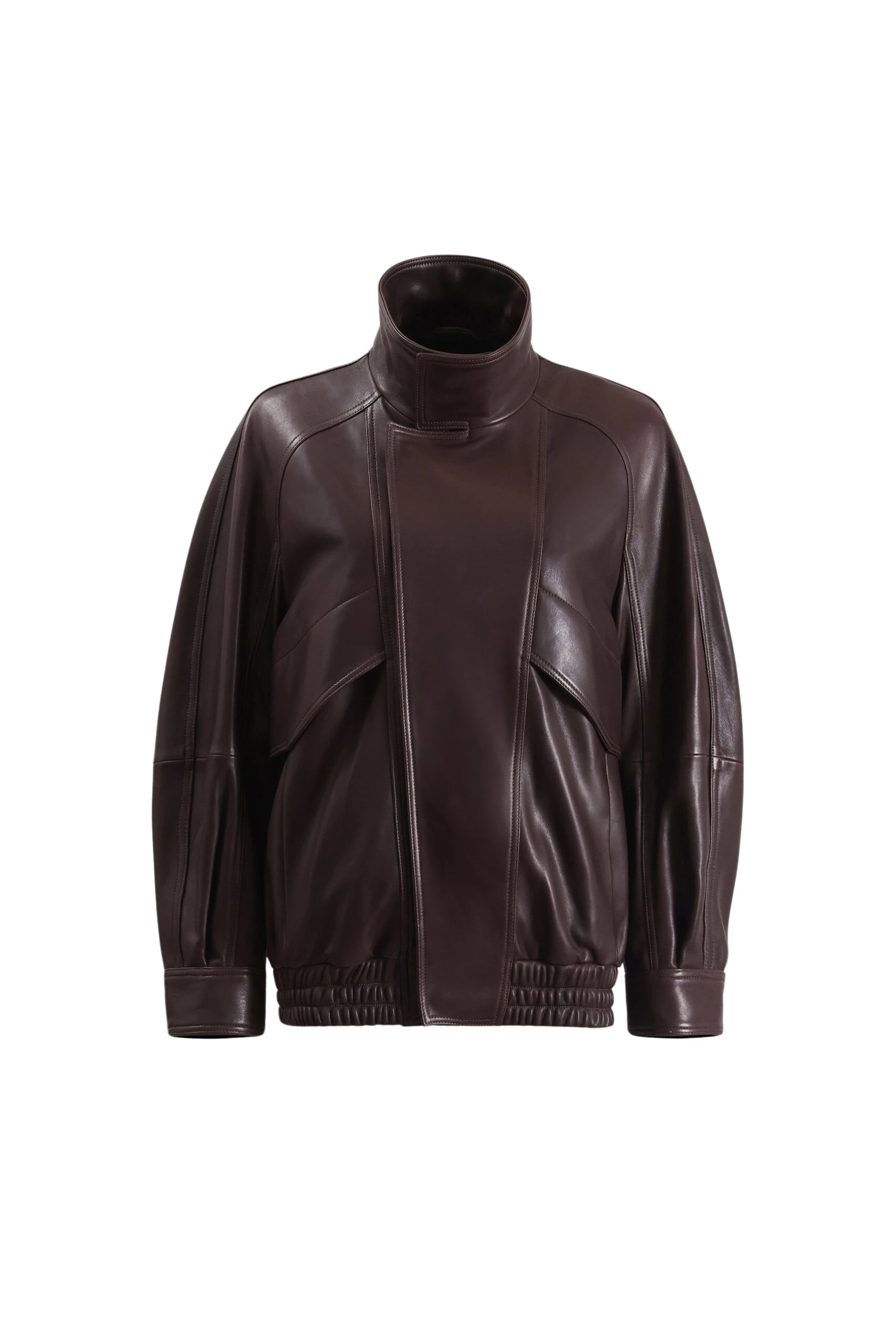 Nour-Hammour-Ariste-Structured-Leather-Bomber-scaled57402_nobg Nour Hammour Jackets luxury Clothing from Luxury Handbags Marketplace