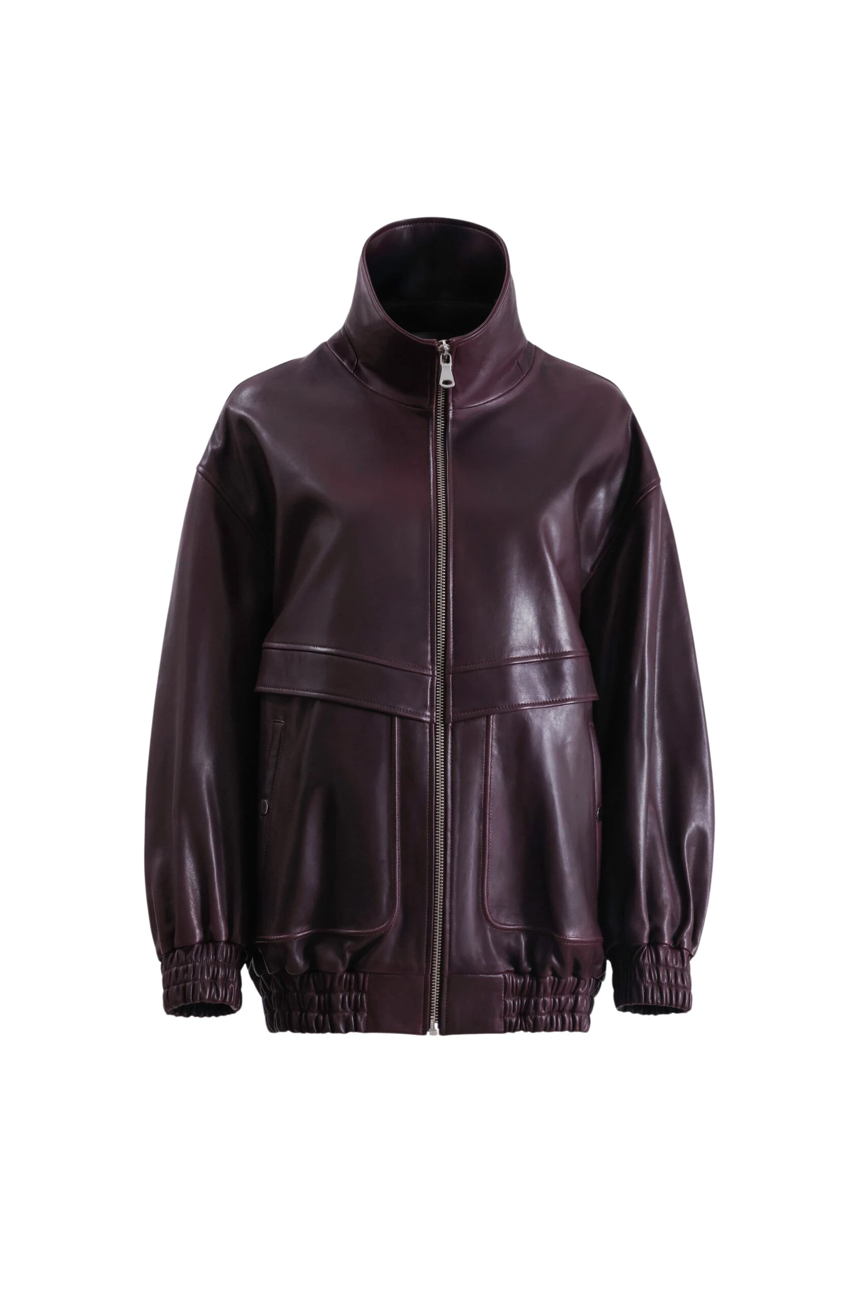 Nour-Hammour-Beck-Leather-Bomber-Jacket-scaled93153_nobg Nour Hammour Jackets luxury Clothing from Luxury Handbags Marketplace