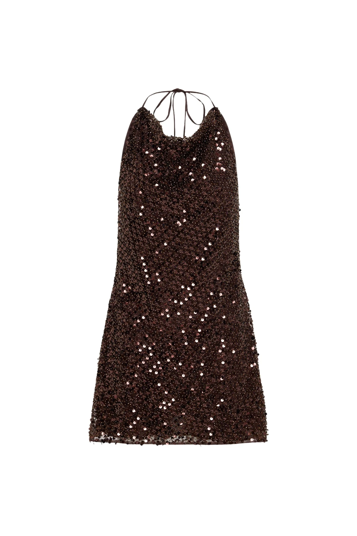Shona-Joy-Everly-High-Neck-Cowl-Mini-Dress-2025-coveti38219_nobg Shona Joy Brown Dresses luxury Clothing from Luxury Handbags Marketplace