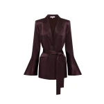 Shona-Joy-La-Lune-Flared-Sleeve-Belted-Blazer-2025-coveti90639_nobg Shona Joy Brown Jackets luxury Clothing from Luxury Handbags Marketplace
