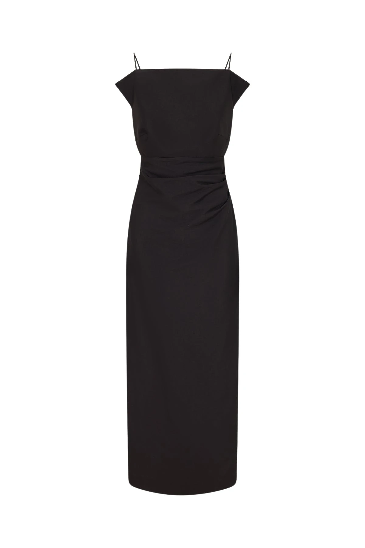 Shona-Joy-Otis-Draped-High-Neck-Midi-Dress-2025-coveti71058_nobg Shona Joy Black Dresses luxury Clothing from Luxury Handbags Marketplace