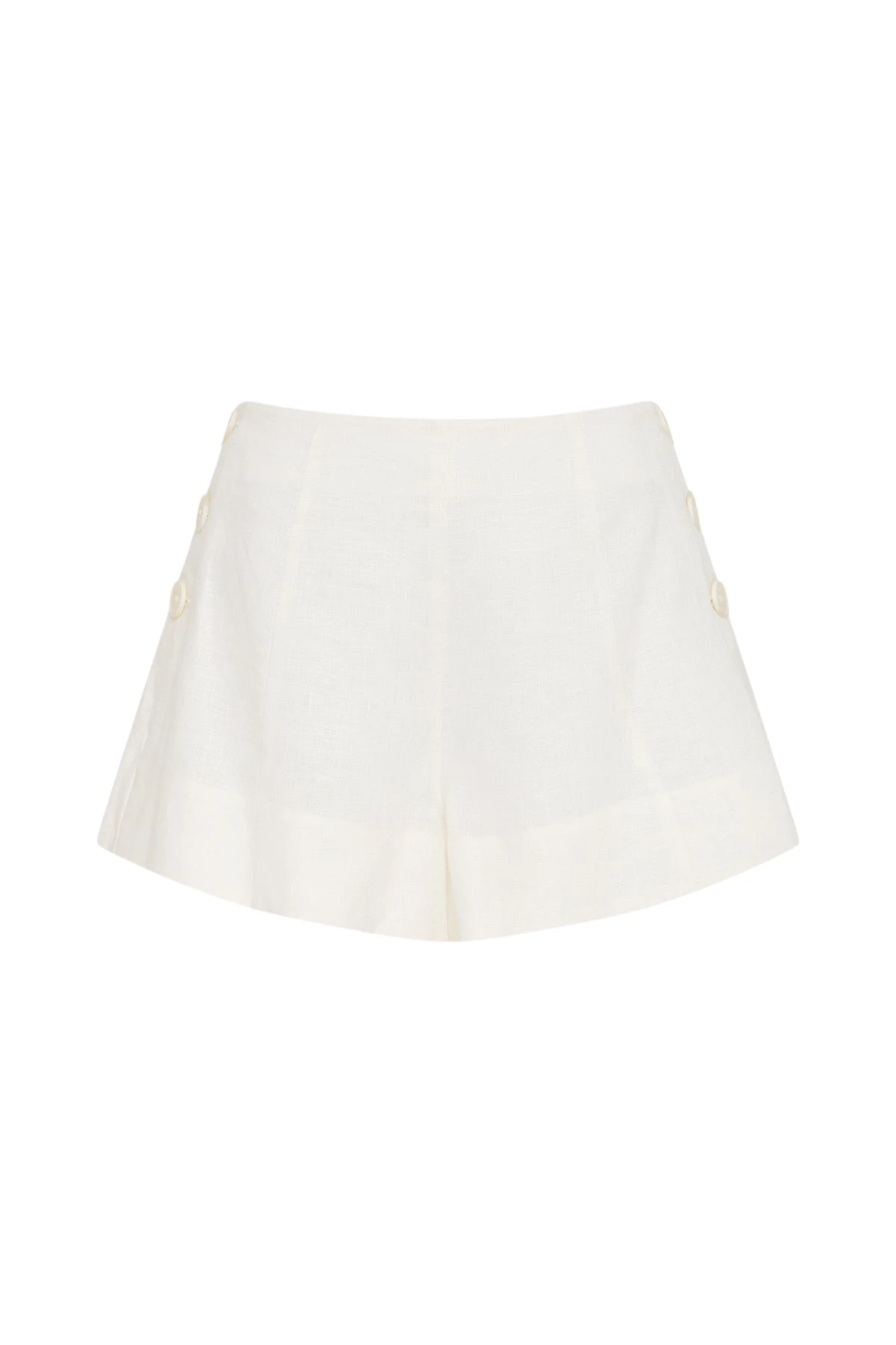 Shona-Joy-Wellington-Button-Up-Short-2025-coveti24885_nobg Shona Joy Ivory Shorts luxury Clothing from Luxury Handbags Marketplace