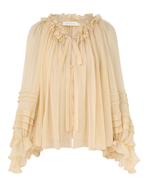 Elevate your elegance in this Zimmermann Tops   from the 2025 resort wear edit