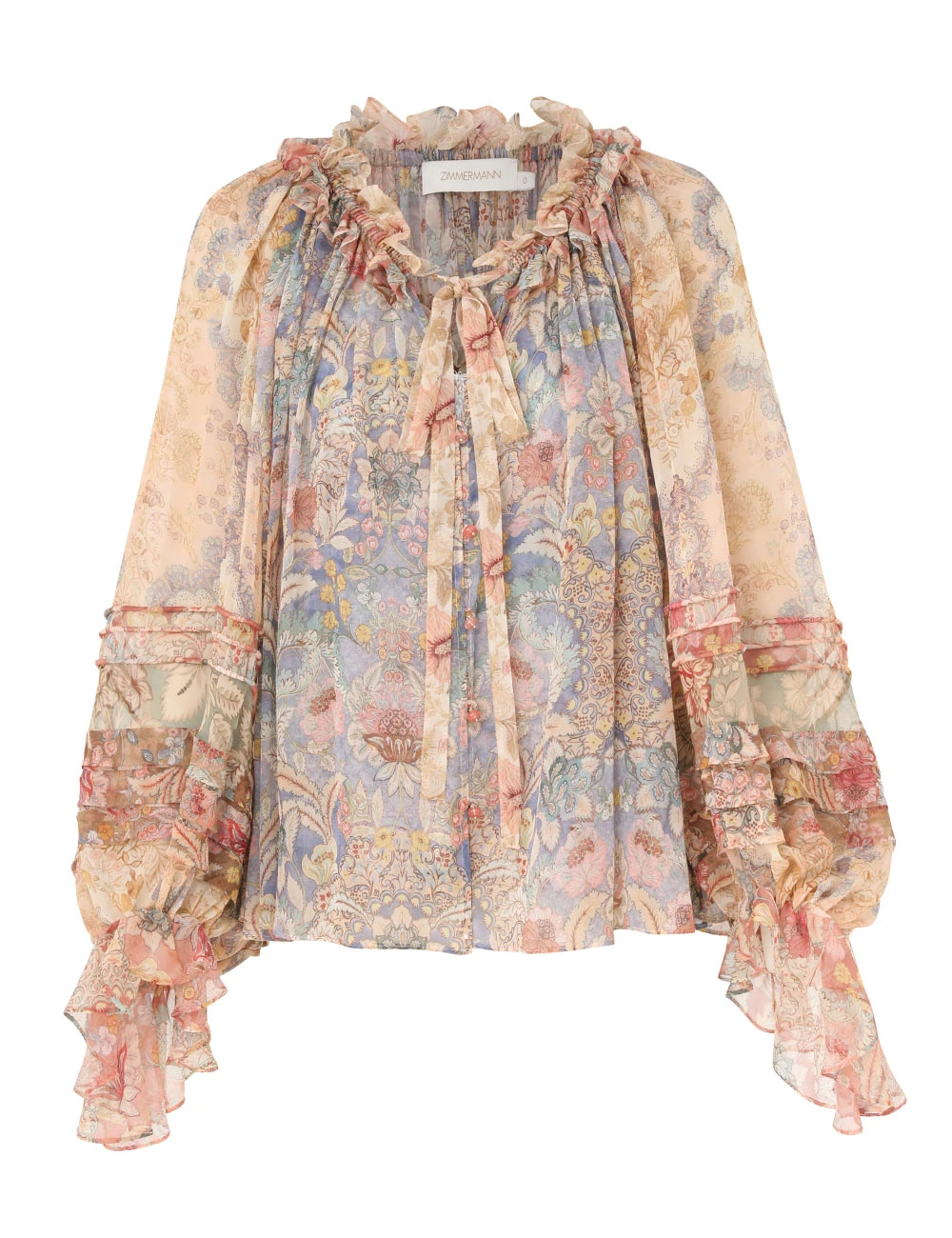 Zimmermann Rebellion Corded Blouse | Ready to Wear 2025 Collection Luxury Shoes Elevate your elegance in this Zimmermann Tops from the 2025 resort wear edit