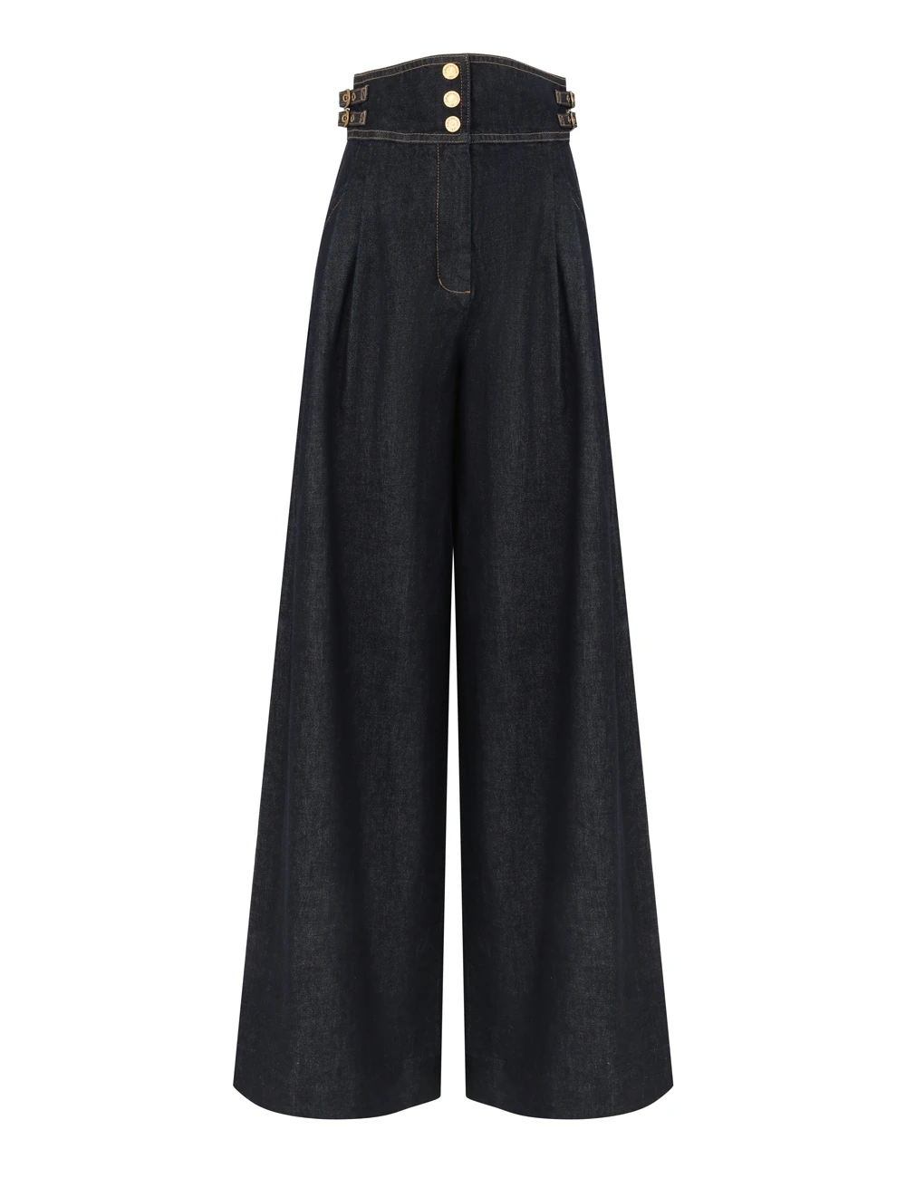 Zimmermann Rebellion Denim Tailored Pant | Ready to Wear 2025 Collection Luxury Shoes Elevate your elegance in this Zimmermann Pants from the 2025 resort wear edit