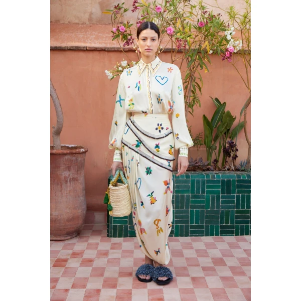 Alemais Sidi Silk Shirt
