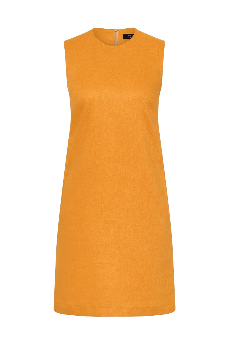 Carla-Zampatti-Amber-Linen-Shift-Dress90249_nobg Carla Zampatti Dresses