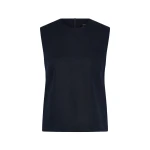 Carla-Zampatti-Navy-Linen-Tank-Top58387_nobg Carla Zampatti Tops