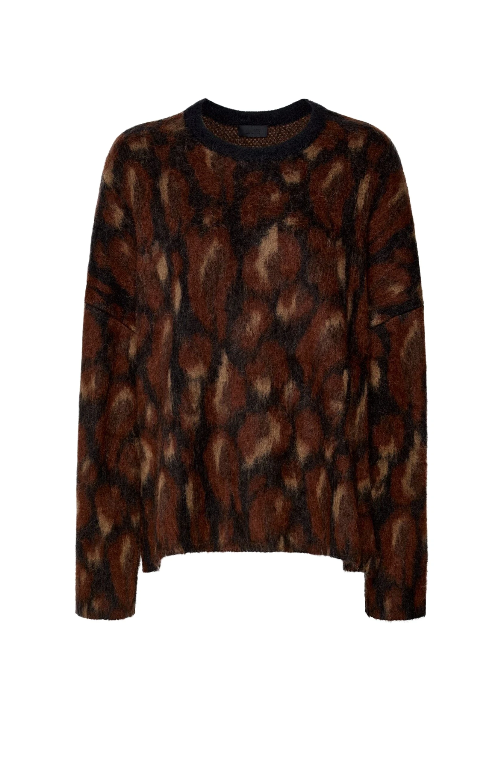 Lapointe-Leopard-Jacquard-Crew-Neck-Sweater-scaled77600_nobg Lapointe Leopard Jacquard Crew Neck Sweater