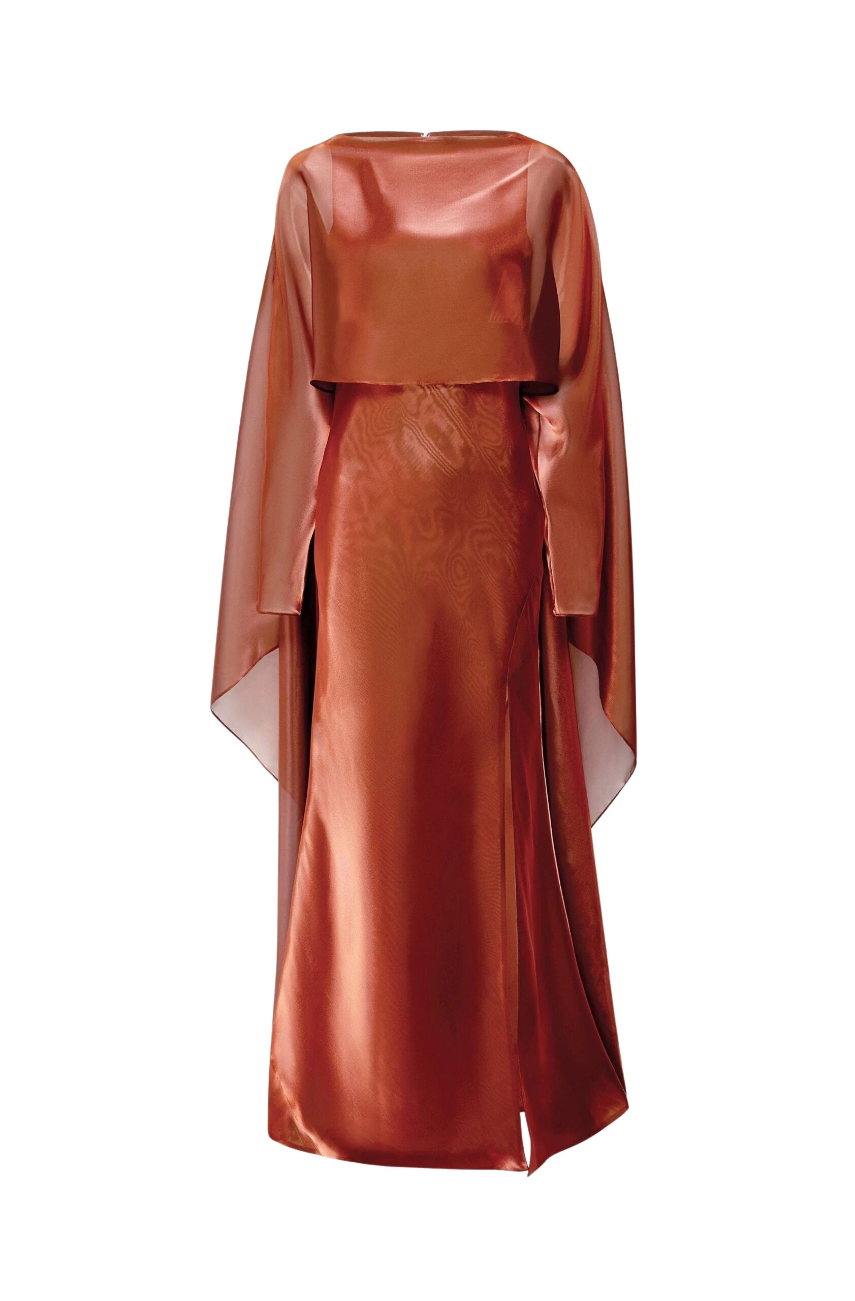 Lapointe-Metallic-Organza-Layered-Gown-With-Cape-scaled91647_nobg Lapointe Metallic Organza Layered Gown With Cape