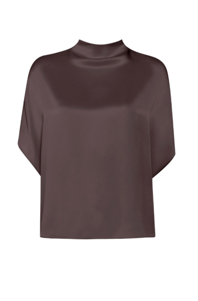 Lapointe Satin Cape Tee