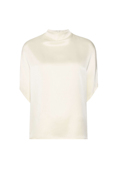 Lapointe Satin Cape Tee