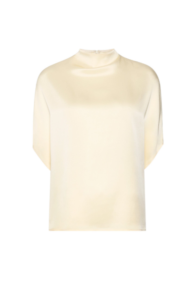 Lapointe Satin Cape Tee