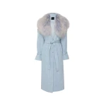 Lapointe-Washed-Denim-Relaxed-Trench-With-Mongolian-scaled41983_nobg Lapointe Washed Denim Relaxed Trench With Mongolian