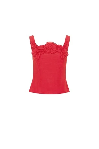 Leo-Lin-Isadora17389_nobg Leo Lin Multicolour Tops Premium appliqué top