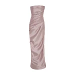 Marmar Halim Draped Mikado Gown Gowns