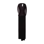 Marmar Halim Hand-Pleated Silk Fabric And Crepe Skirt With A Detachable Cape Skirt