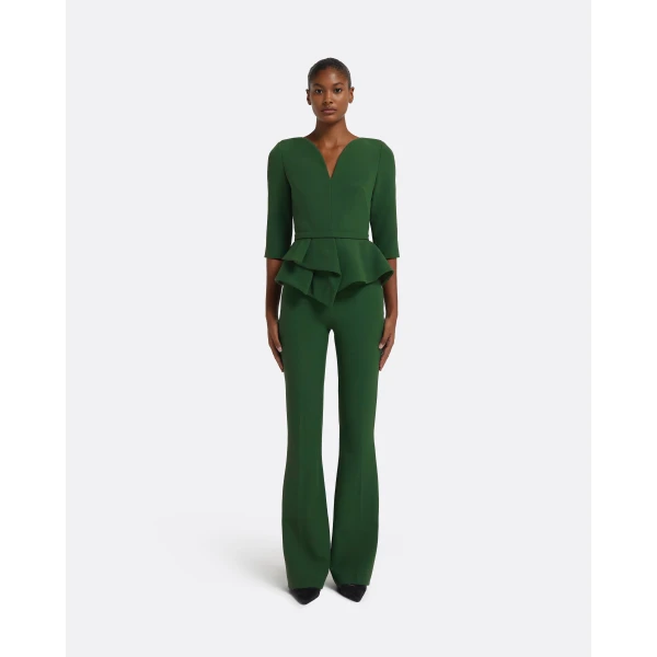 Alexa Trouser in Moss Green - Image 2