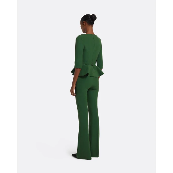 Alexa Trouser in Moss Green - Image 3