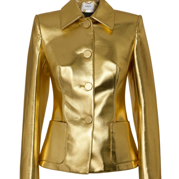 Alfie Jacket in Gold