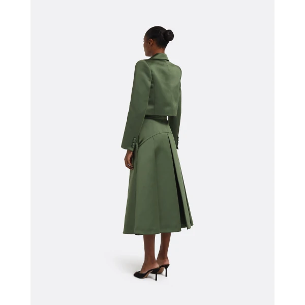 Archie Skirt in Moss Green - Image 3