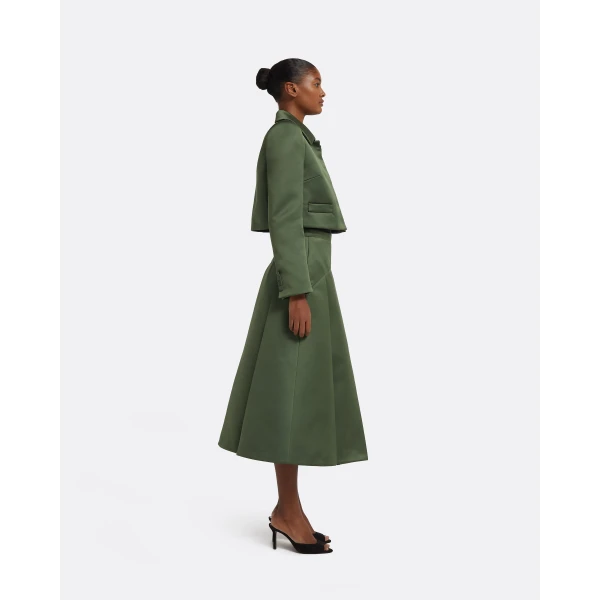 Archie Skirt in Moss Green - Image 5