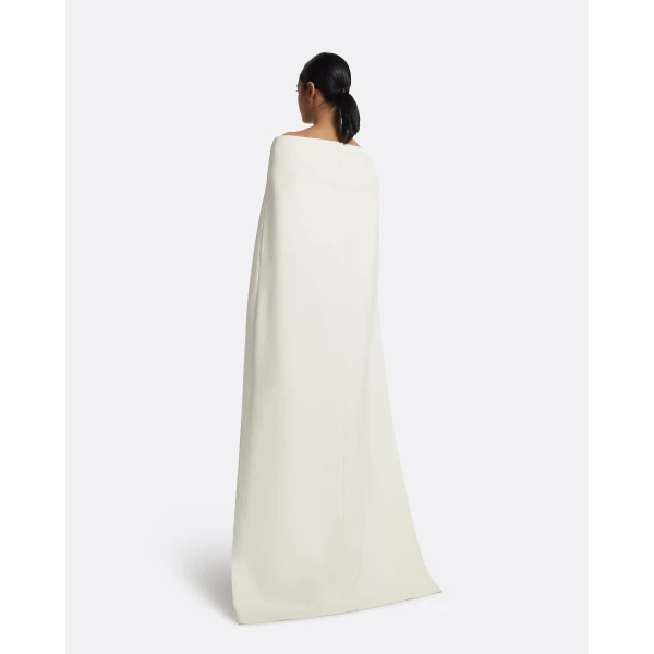 Azrael Long Dress & Maddox Harness in Ivory & Black - Image 3