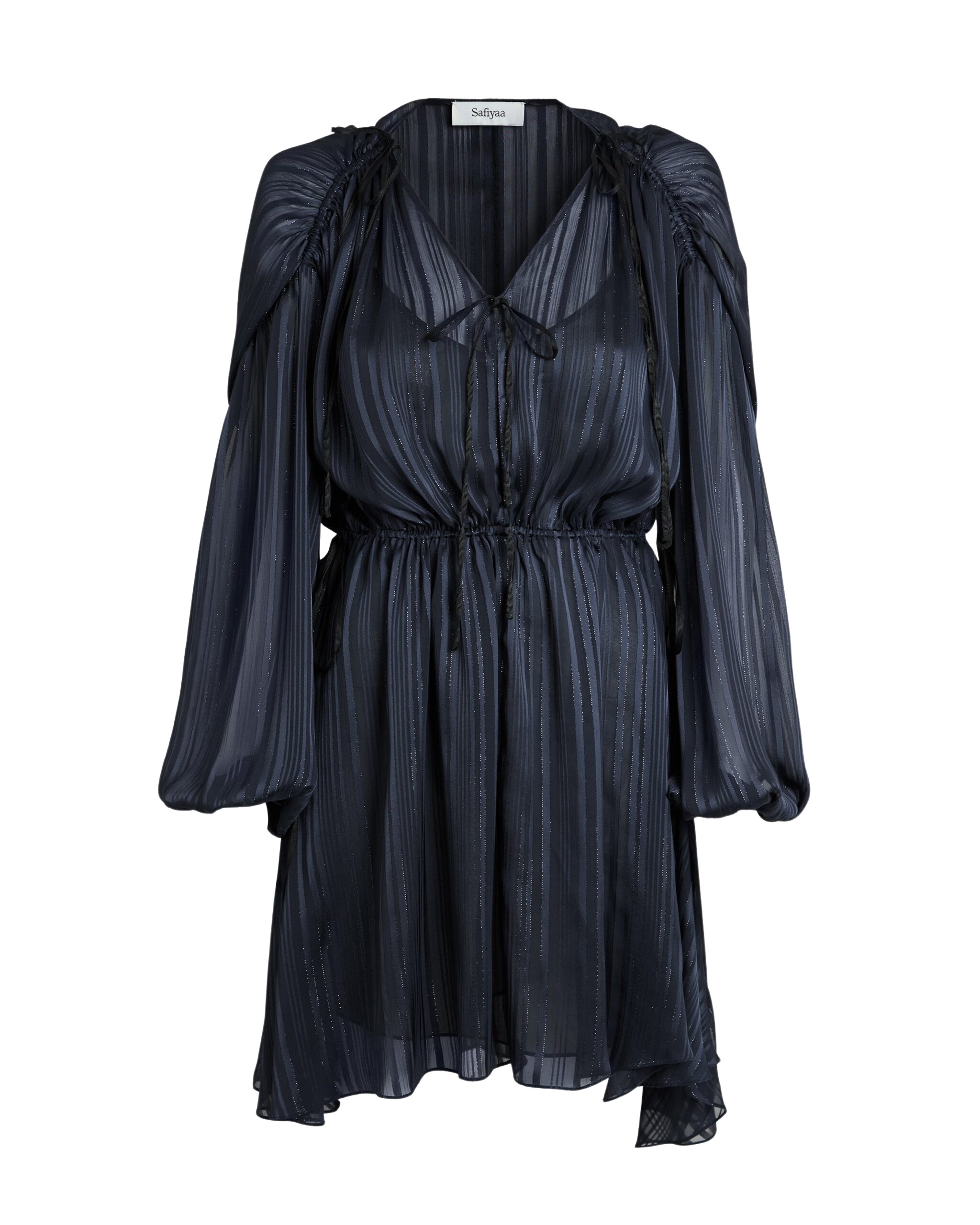 Safiyaa-Briar-Short-Dress-in-Navy-Coveti-scaled54142_nobg Briar Short Dress in Navy - Image 1